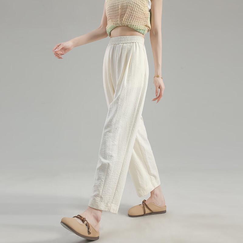 Tang Shi Women's Loose Fit Casual Carrot Long Pants