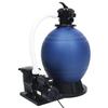 VidaXL Sand Filter with 7-Way Valve and Pump Pool Filtration Pump Filter Pump Pool Accessory 313991
