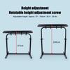 Tattoo Armrest Stand Adjustable Rotatable Stainless Steel Base Flexible Soft Pad Tattoo Arm Stand