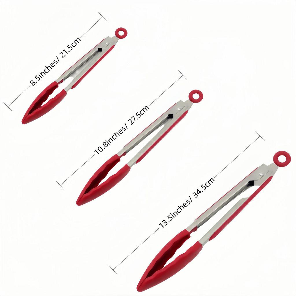 High-Temperature Resistant Silicone Kitchen Food Clip