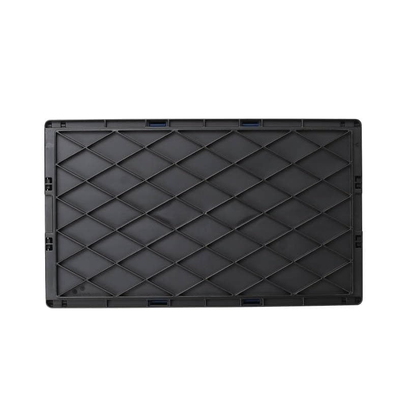 Dulton Folding Shopping Basket 30L Gray CAR Solid Color Foldable Basket Easy To Carry Lightweight Height 31cm Width 48cm Depth 28cm "FOR LIFE"