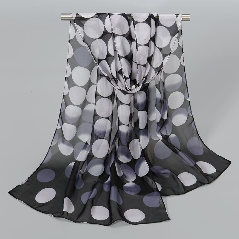 Spring Printed Chiffon Scarf Floral Printed Beach Shawl Lightweight Neck Scarf Summer Neck Sun Protection Scarf Shawl 150*50cm
