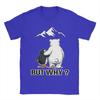 Penguin But Why T Shirt  Harajuku TShirts Short Sleeve Classic Tops Summer Cotton O Neck Plus Size Clothes