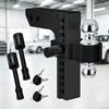 Adjustable Trailer Hitch Ball Mount Strong Secure