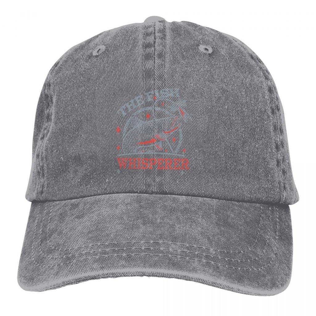 The Fish Whisperer Baseball Cap Men Hats Women Visor Protection Snapback Fishing Caps
