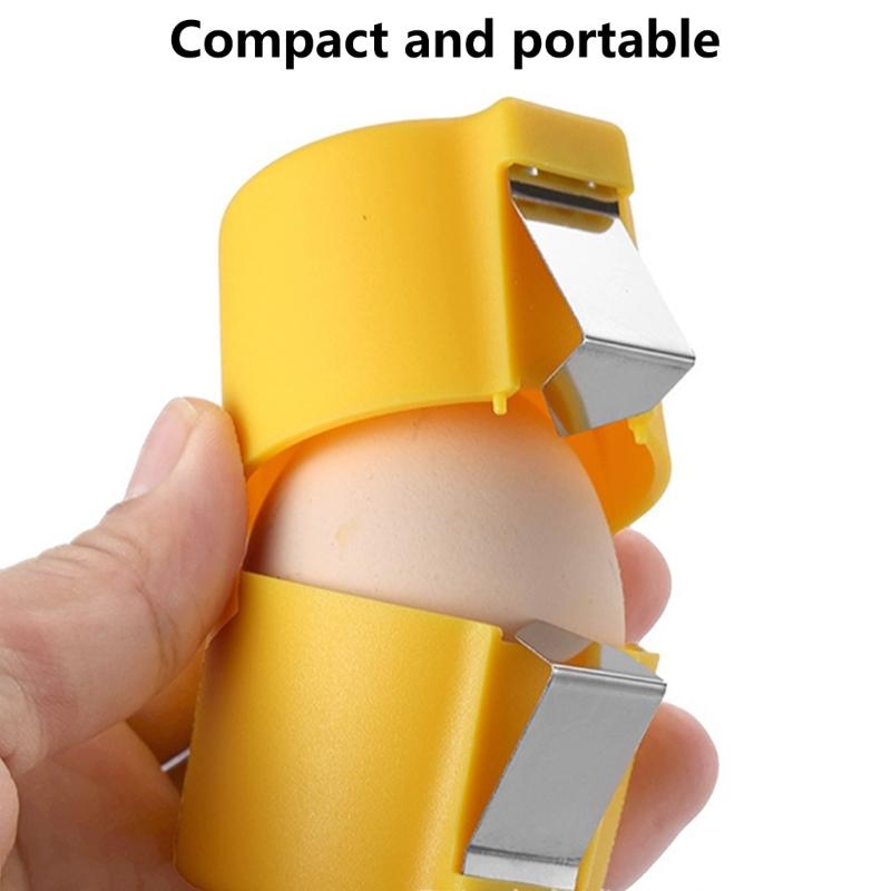 Compacts Stainless Steels Eggs Peeler And Cracker For Perfect Shell Removal On Boiled Eggs Kitchen Essential