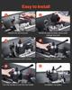 Quick Change Tool Post Set 8 Pcs Lathe Tool Holders for 10"-15" Mini Lathe