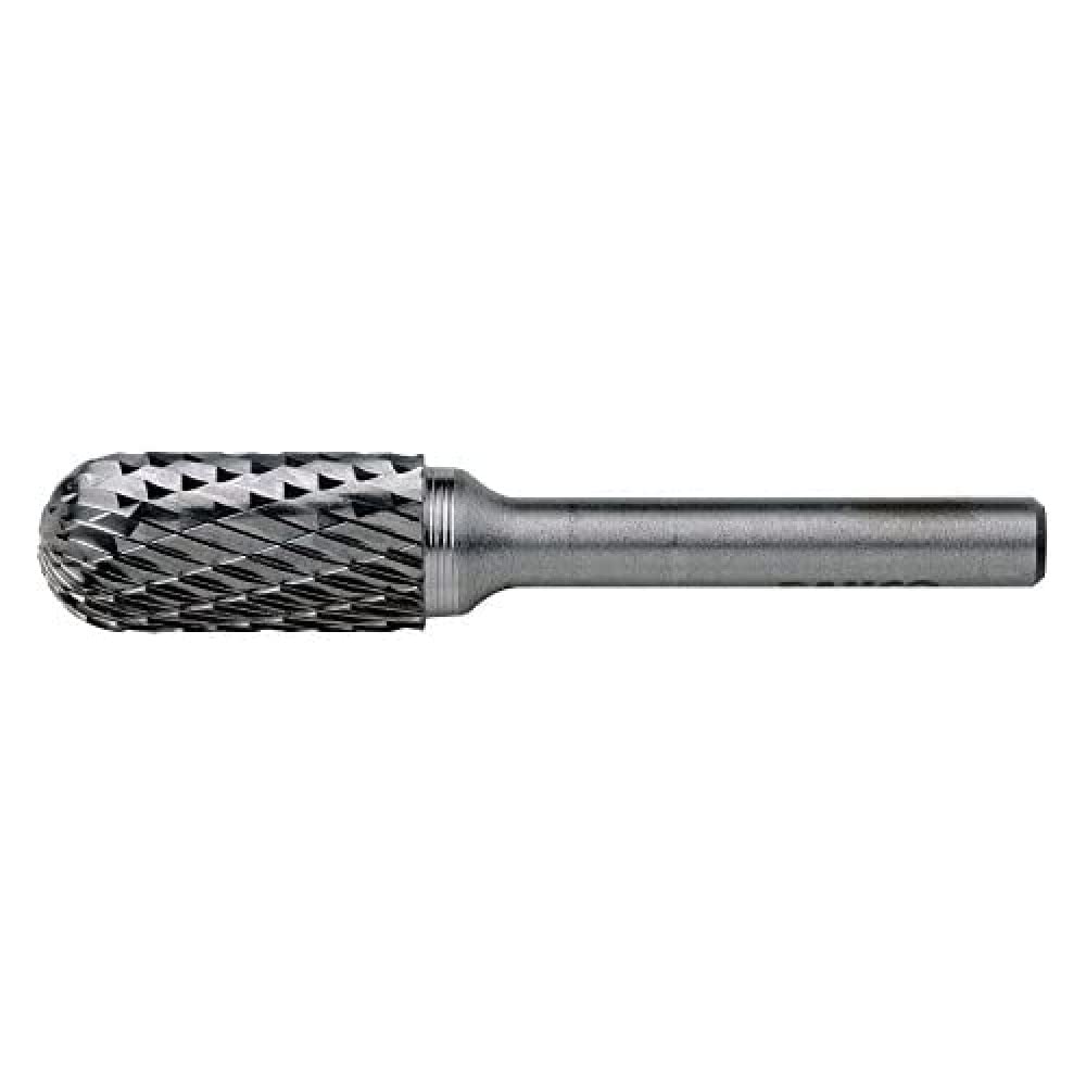 Bahco Carbide Bur, Rounded Cylindrical Carbide Rotary Bur, Double Cut, BAHC0820M06X