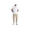 Calvin Klein Letter Print Crew Neck Fitted Short Sleeve T-Shirt Men Tops White J30J323483-YAF