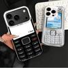 Funny Retro Callphone Shockproof Phone Case for iPhone 17 Air 16 16E 15 Pro Max 14 Plus 13 Mini 12 Back Cover Anti Fall Fundas