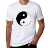 Yinyang Symbol Tshirt Minimalist Casual Short Sleeve Top