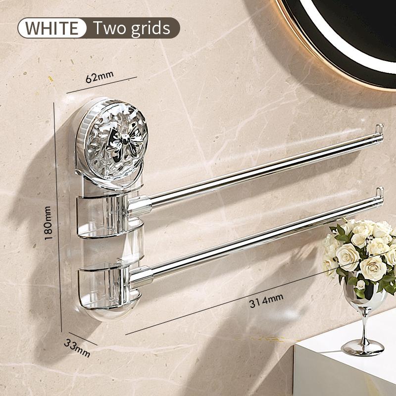 

Вешалка для полотенец на присоске, вращающийся держатель для полотенец в ванной, 2/4 штанги для полотенец, полка для вешалок для ванной, подвесной органайзер для кухни Shelevs