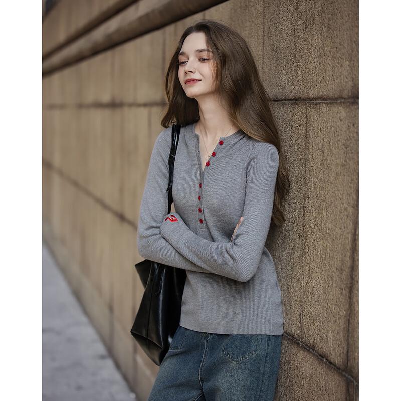 TonLion Women s Hooded Cable Knit Sweater M