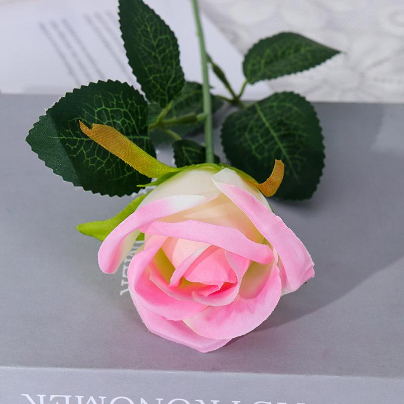 Artificial Rose Flowers Table Decoration, Fake Flower, Silk Flowers For Home Room Decor Wedding Decoration DIY