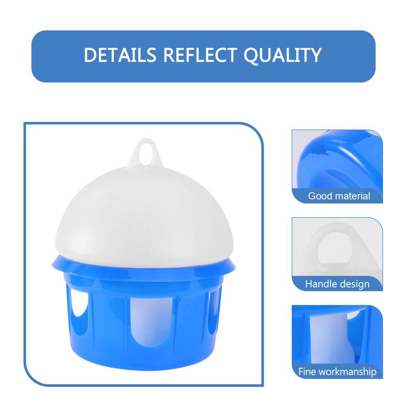 Birds Water Feeder 6.5L Automatic Reliable Waterer for Parrot Pigeon Convenient Feeding Supplies Home Zoo Birds Water Feeder