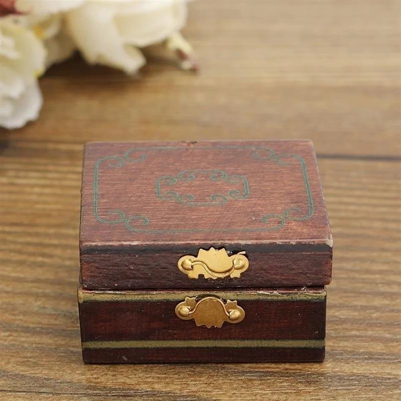 1PC Mini Jewelry Display Manager Travel Jewelry Box Home Mini Furniture Decoration Sofa Water Dispenser Cute Retro Birthday Gift