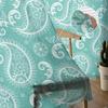 Paisley mønster Chiffon Tyll Gardiner for Stue Kjøkken Soverom Ren Voile Garn Vindu Behandling