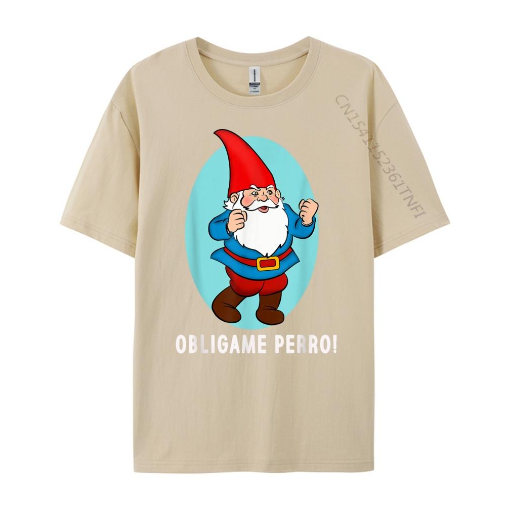 Obligame Perro Duende Mexican Meme Shirts Graphic Tee Mens Clothing 2025 Creative