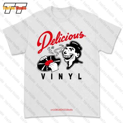 Delicious Vinyl Technics Serato Dj Hip Hop Pioneer Numark Music Tshirt Tee VLR1
