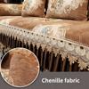 Non-Slip Sofa Covers for Living Room Luxury European Sofa Cushion Four Seasons Universal Jacquard Sofa Towel Decor Couch Cover
