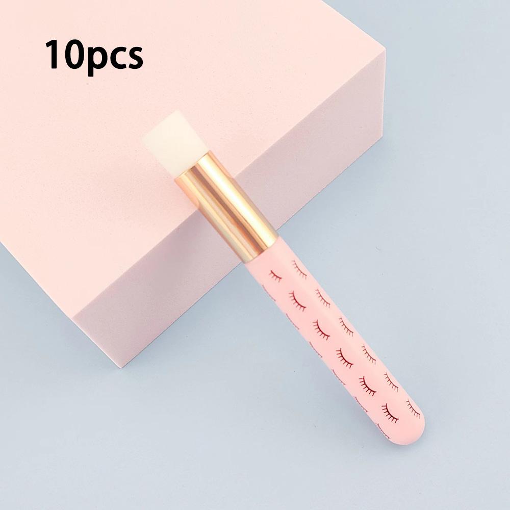 10/20/50pcs Eyelash Makeup Brush Cleaning Brush Lash Shampoo Brush for Eyelash Extensions Peel Off Nose Pore Blackhead Remover M