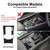 For Mazda 3 Axela 2019 2020 2025 2025 2025 2025 2025 Manual Automatic Car Gear Shift Panel Trim Real Soft Carbon Fiber Sticker
