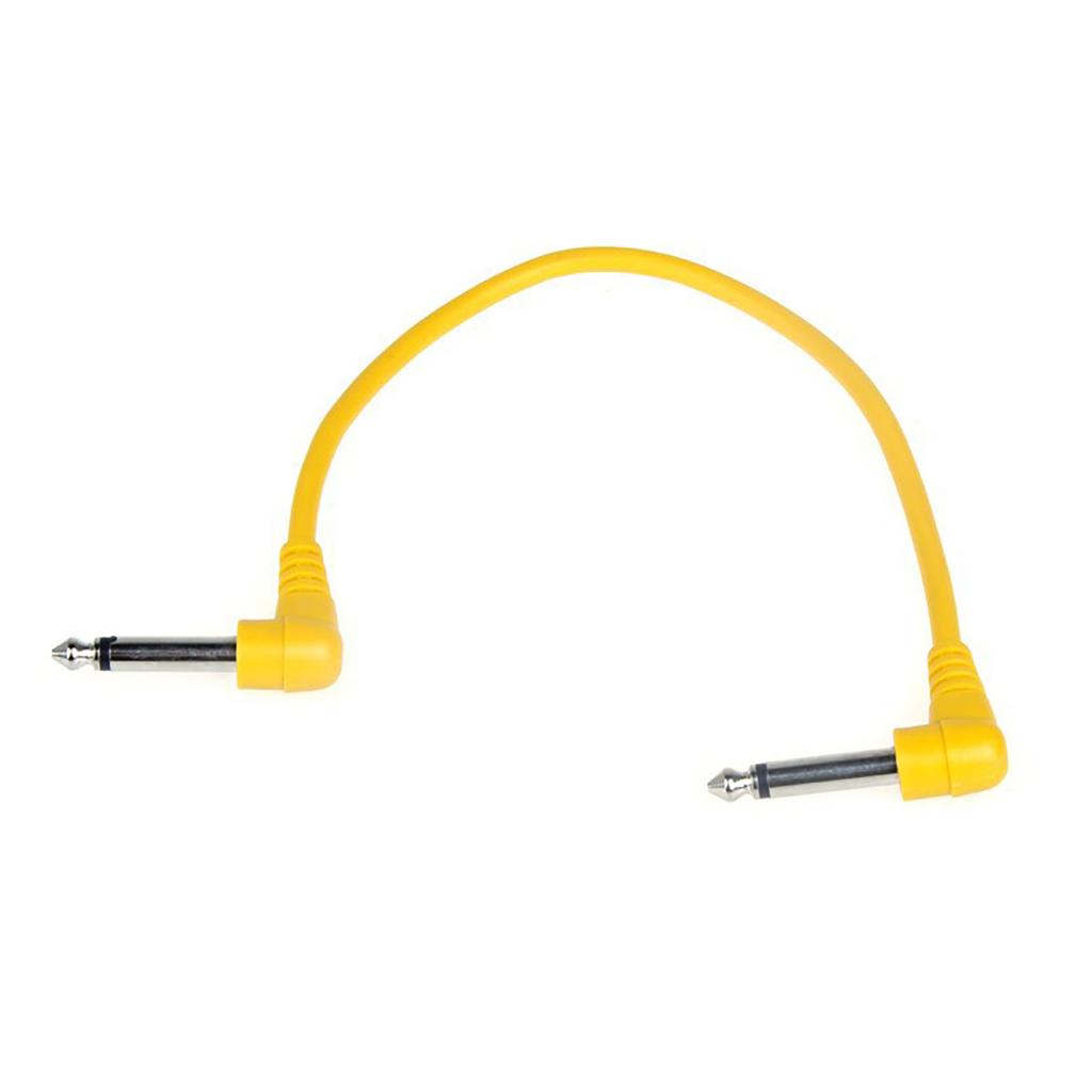 6PCS Guitar Effects Connection Cable Different Colors High Fidelity Noise Reduction Effect Pedal