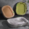 MDICNYV Dog Bed Suitable for and Easy To and Cat Sofa with High Suitable for Senior and Multiple Removable Suitable for Small and Medium Dogs Cushion,