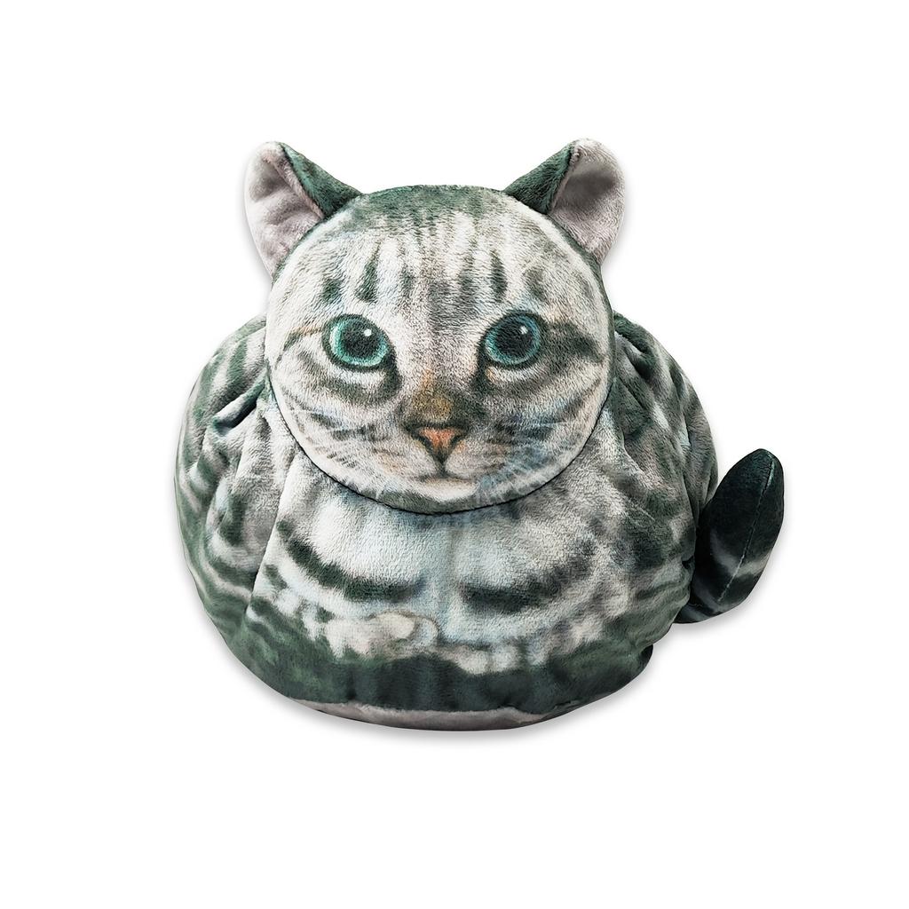 Cute Cat Shaped Makeup Bag Travel Storage Pouch Closed with Drawstring Large Capacity Cosmetic and Accessory Storage Bag