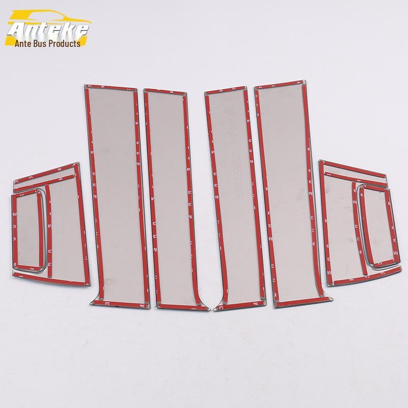 Vezel 2015-2019 Window Bright Strip & Anti-Scratch Decorative Glass Rub Patch