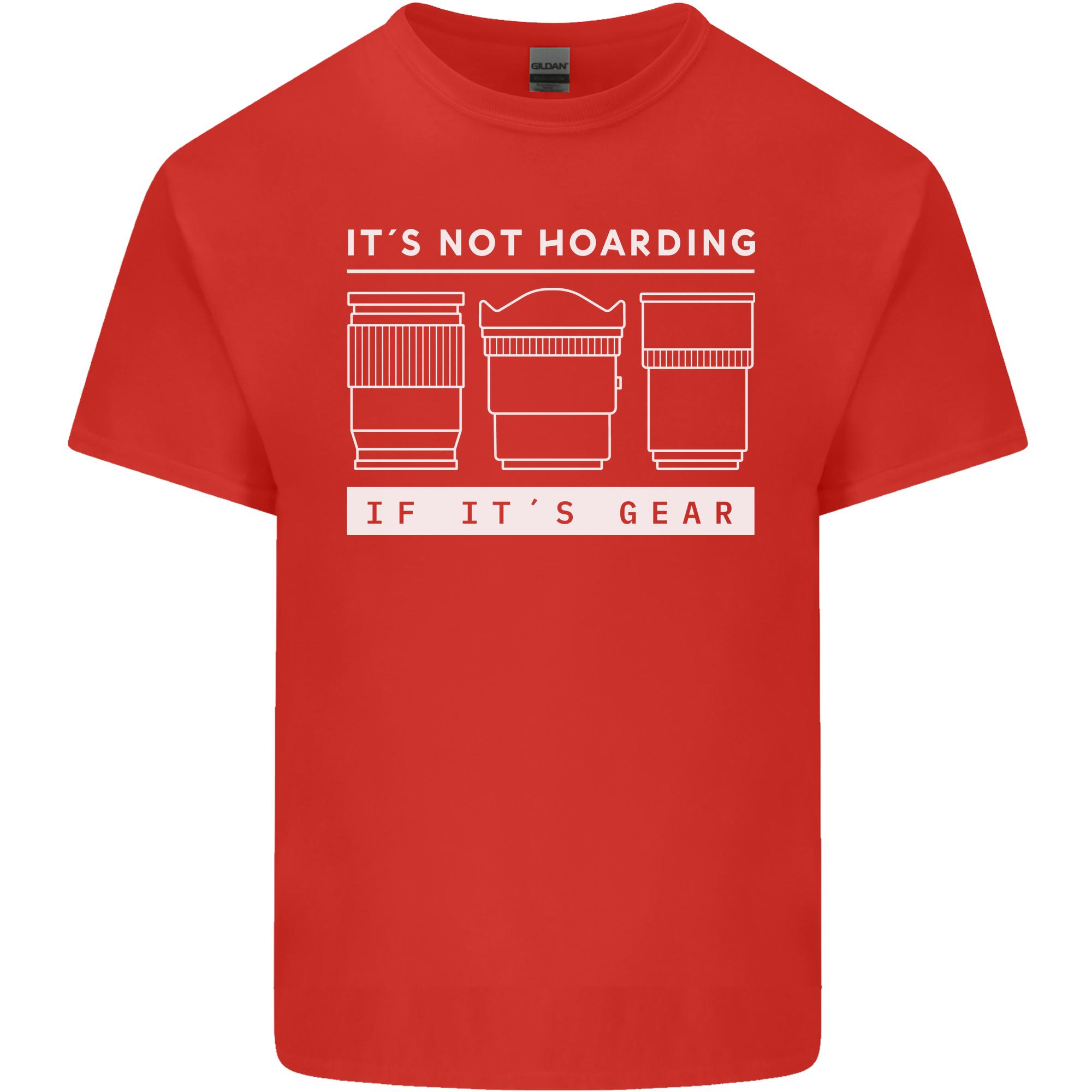 Its Not Hoarding if its Photography Photographer Unisexs Light Cotton TShirt S