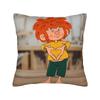 P-Pumuckls Pillow Case Cute Funny Pillow Cover Square Pillowcases For Office Car Home Decor