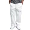 2024 Men's Multi-Pocket Sports Casual Drawstring Trousers with Cuffed Loose Fit