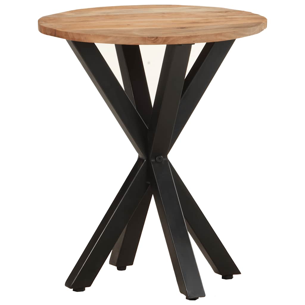 Side Table 48 X 48 X 56 Cm Solid Acacia Wood