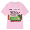 Fun Periodic Table Lick It Graphic Print Casual Pure Women And Men T-shirt