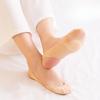 1 Pair Women Ultra Thin Invisible Shallow Mouth Non Slip Socks High Heel Forefoot Pad Socks