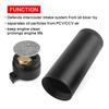 Universal Billet Aluminum Baffled 2-port New Long Oil Catch Can Tank with Breather Filter Engine Mini Oil Separator
