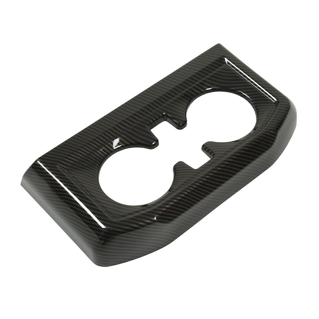 Center Console Rear Cup Holder Decoration Panel Frame Storage Cup Holder Panel Trim Replacement for Ford 2021+