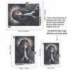 Prayer DIY Diamond Art Painting Kit with Shiny Resin Diamonds for Adults Relaxing Craft Wall Decor and Handmade Gift Idea Set Decor