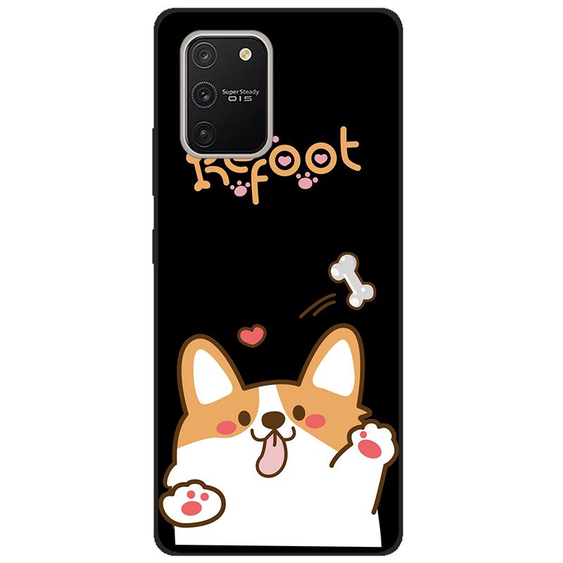 For Samsung Galaxy S10 Lite Case G770F Silicone Black Soft Back Cover for Samsung S10 Lite Case 2020 TPU S10Lite Cover S 10 Lite