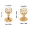 New Elegant Crystal Candle Holders Multi-scene Candle Stand Candlestick Holder Shiny Crystal Candlestick Home Decor