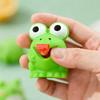 Funny Frog Dinosaur Squeeze Toy Creative Sticking Tongue Out Animal Sensory Toys For Kids Fidget Decompression Christmas Gifts