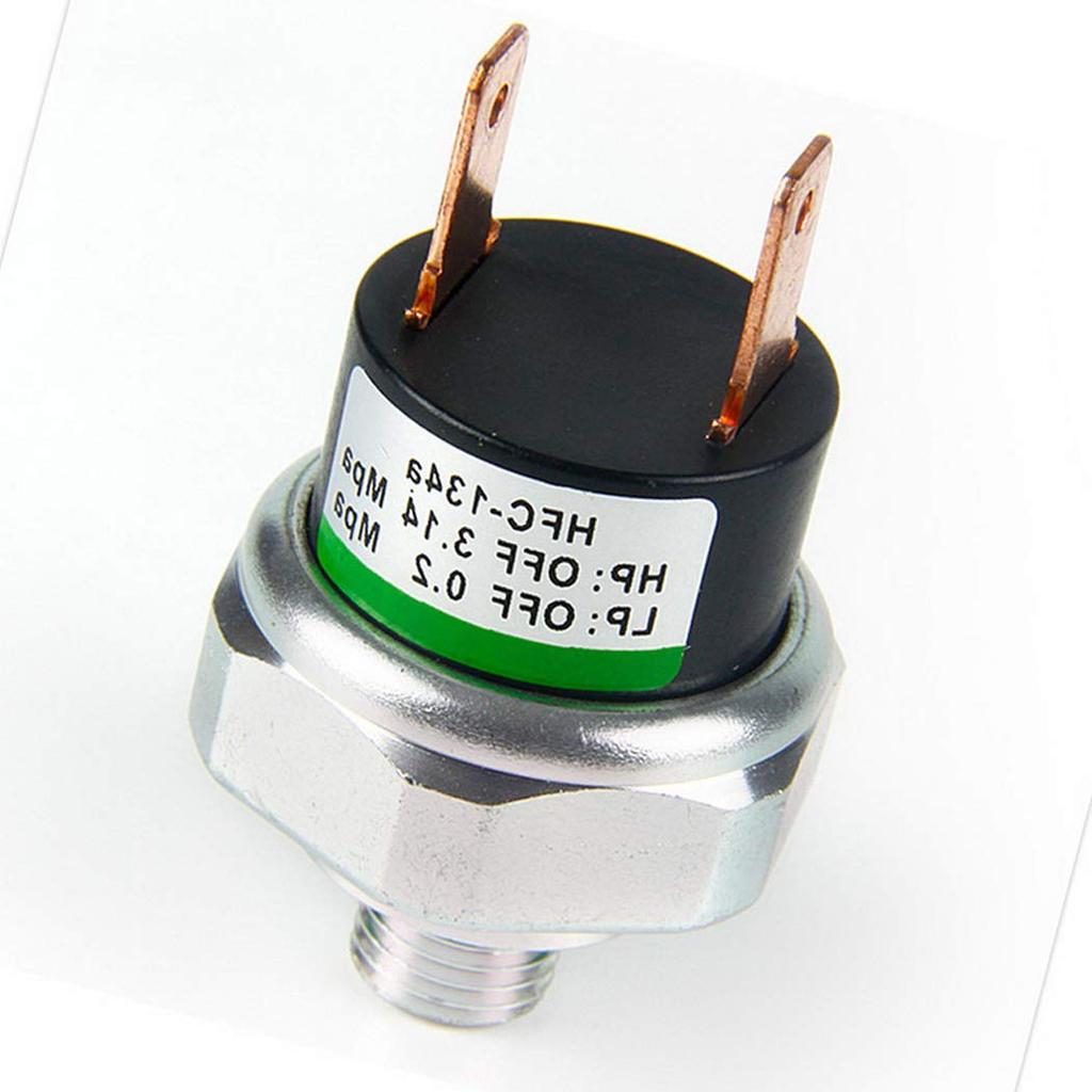1pc R134A 9mm Universal Car Air Conditioner Air Conditioner High Low Pressure Valve Switch Sensor