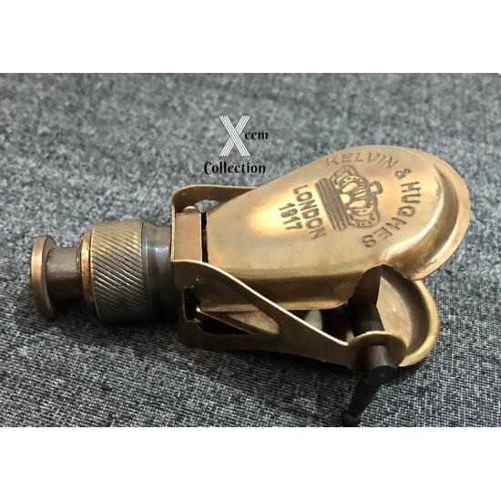 Námořní monokulární mosazný binokulární dalekohled optický dalekohled funkční pracovní