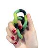 Seven-color Twisty Toy: Stress-relief, Finger Exercise, Relaxation, and Concentration Tool for Kids and Babies.