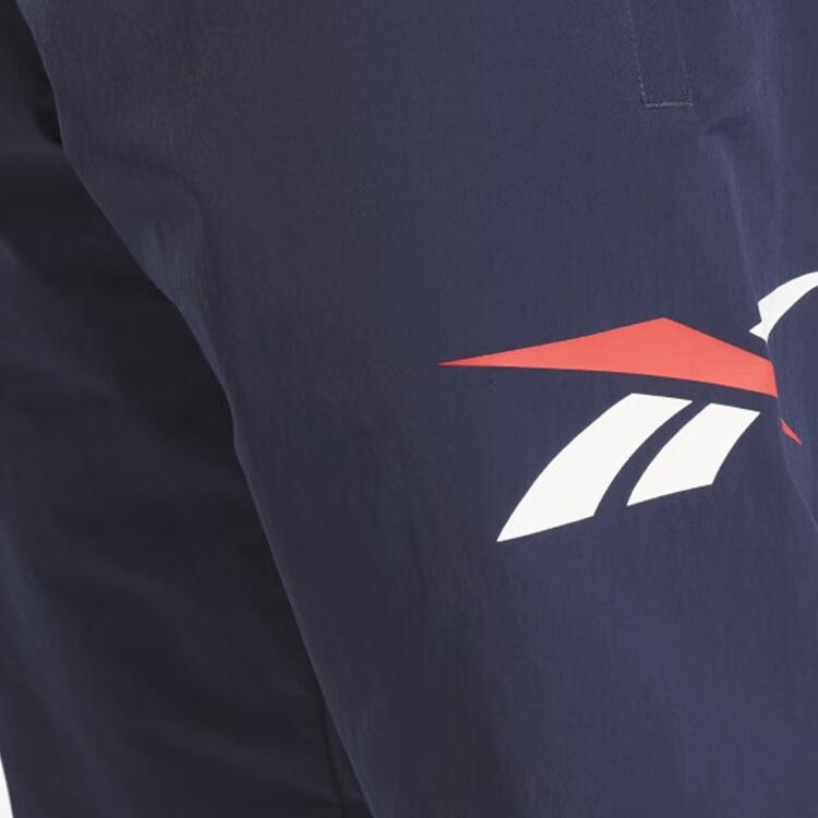 Reebok Classic Retro Logo Casual Straight Leg Sports Pants Unisex pants Navy-Blue 24SRM617U-GN1