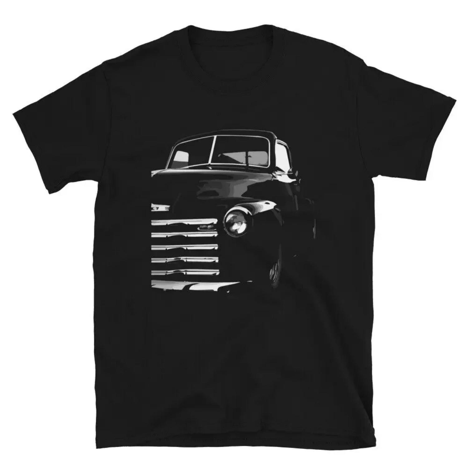 

Antique Pickup Truck T Shirt Short Sleeve Casual 100% Cotton O-Neck Summer Mens T-shirt Size S-3XL XXXXXL чорний