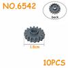 MOC Technical Parts Gear Bulk Bricks Assemble Particles DIY High-tech Building Blocks Compatible All Brand Car Model Accessories