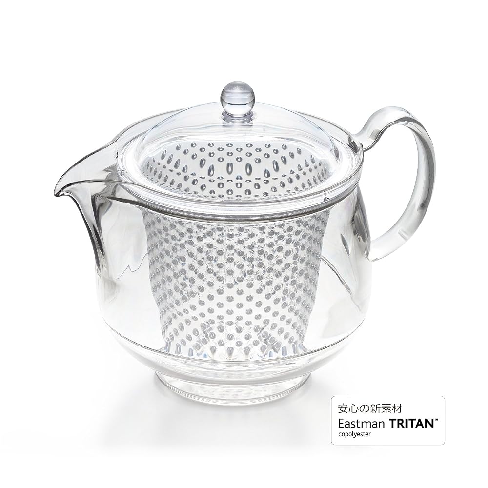 Japanese Product Akebono Industry Lightweight Unbreakable Tritan Clear Teapot 730ml LL Size Made in Japan TW-3733