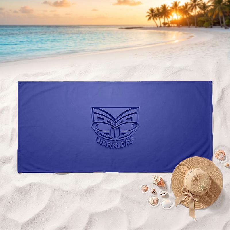 Warriors Soft and Comfortable Beach Towel Perfect for Vacations and Poolside Use an Ideal Gift for Summer Holidays